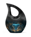 Blue Elephant Cremation Urn for Human Ashes - Cremation Urns For Adults