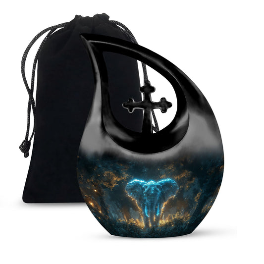 10-inch Stardust Forest Giant memorial urn 