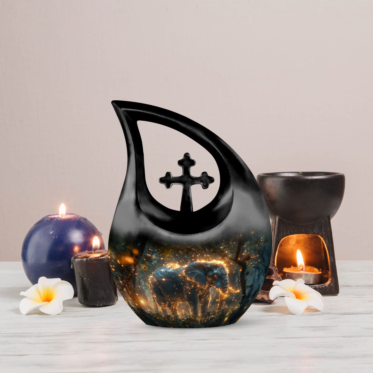 10-inch Enchanted Forest Behemoth Urn 