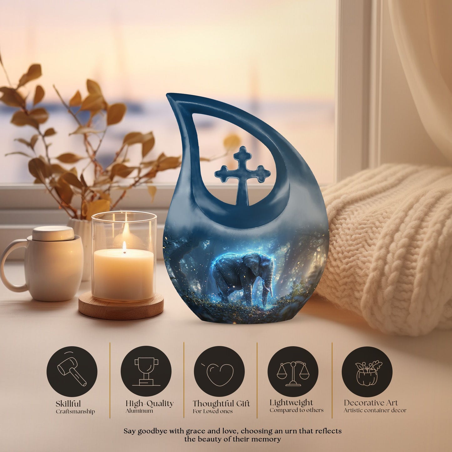 Enchanted Forest Majesty Urn, 