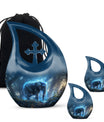 Blue Elephant Galaxy Cremation Urns For Human Ashes - Urns For Men & Women