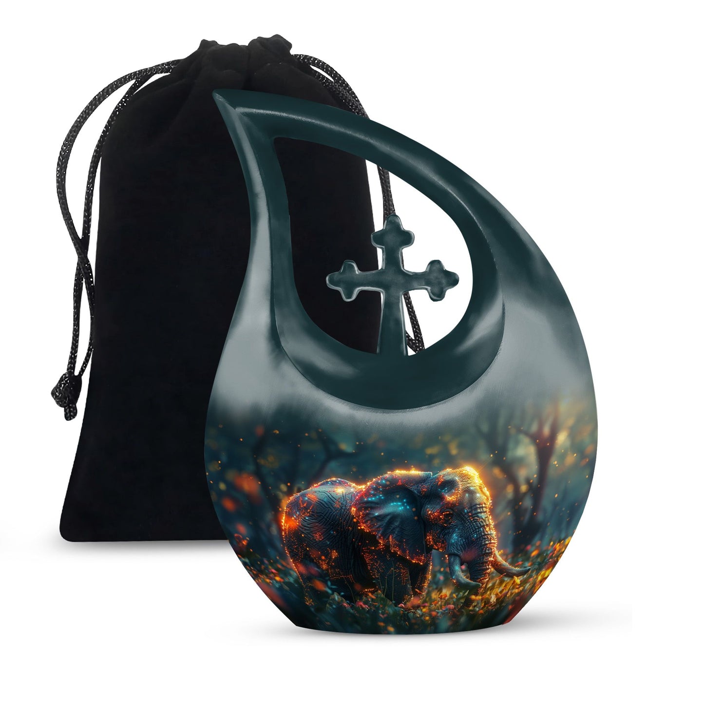 Mystical Forest Giant Urn 