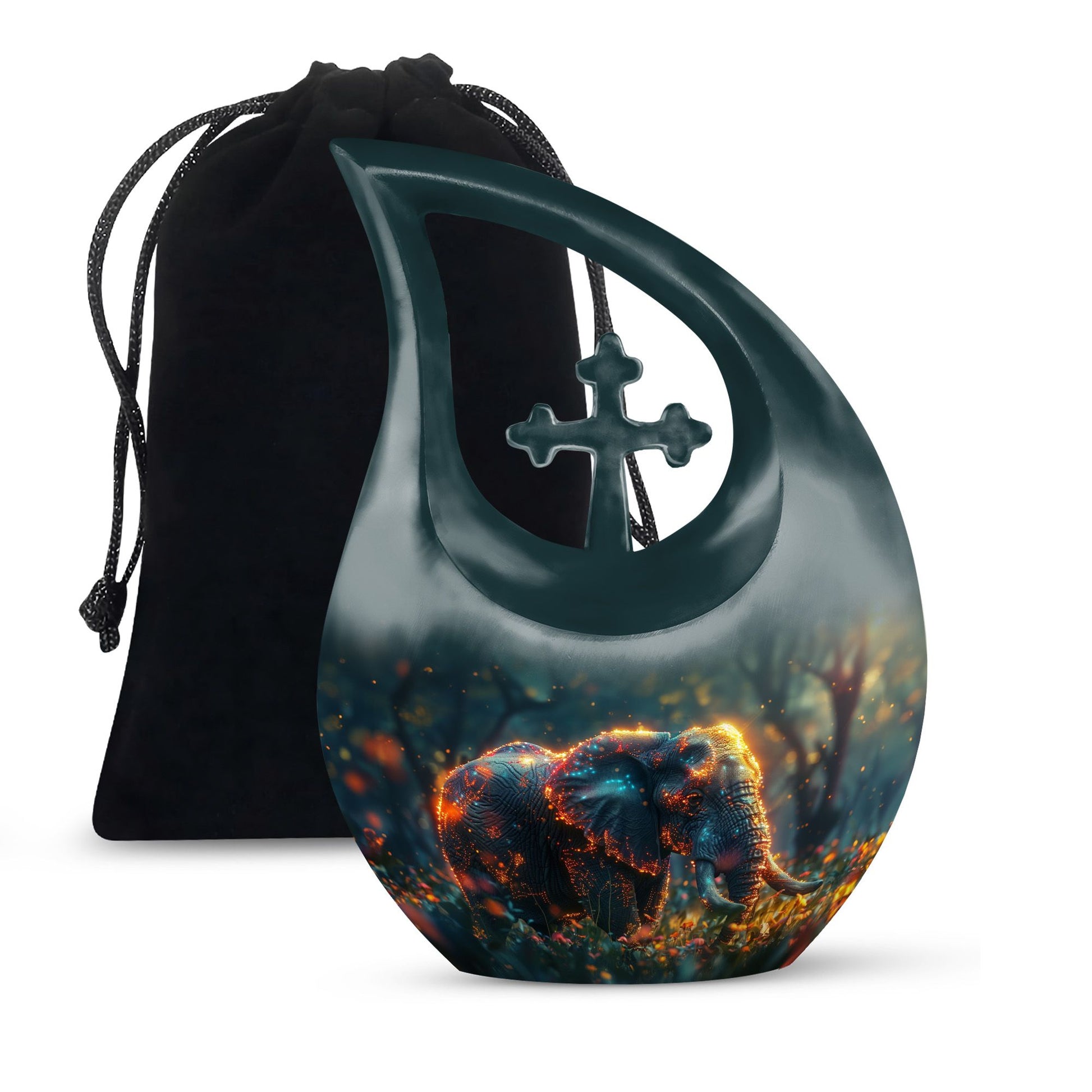 Mystical Forest Giant Urn 
