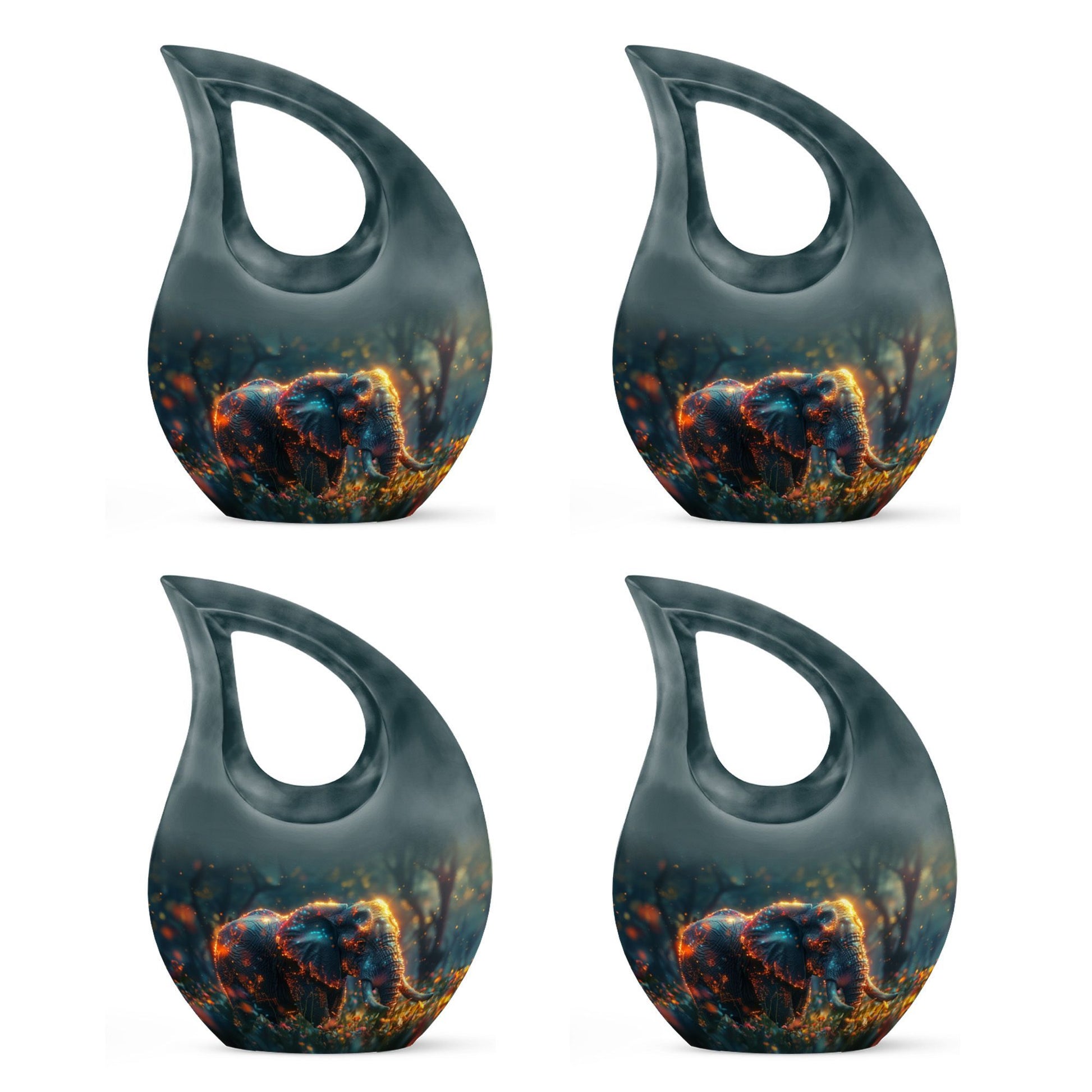 Mystical Forest Giant Urn 