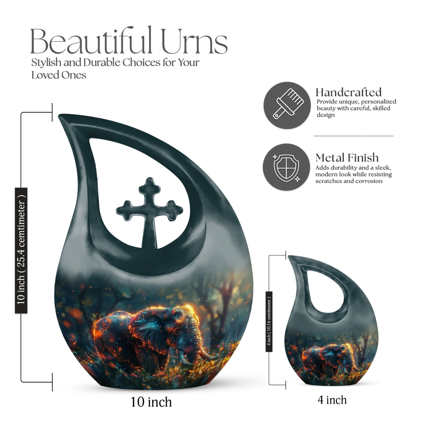 Mystical Forest Giant Urn 