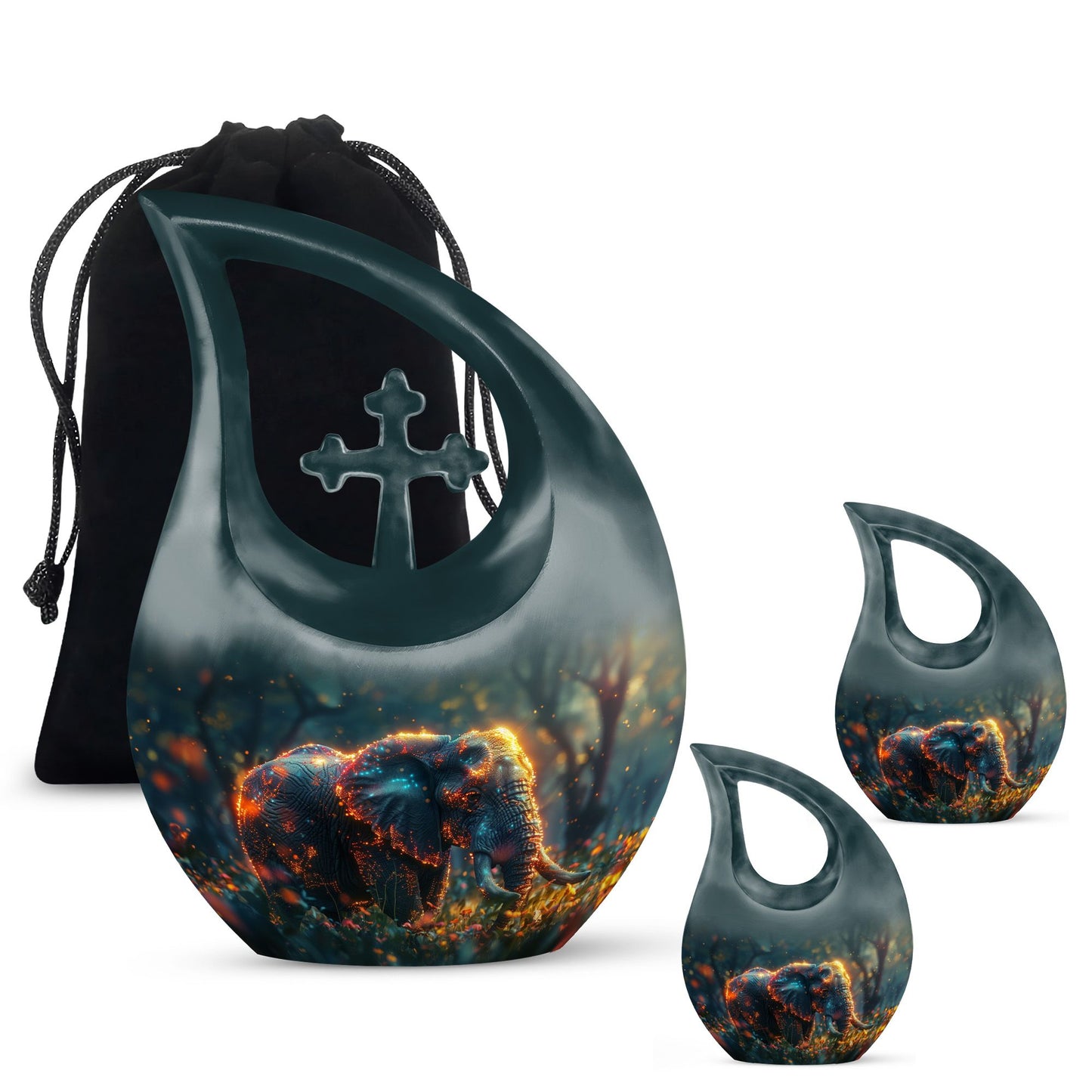 Mystical Forest Giant Urn 