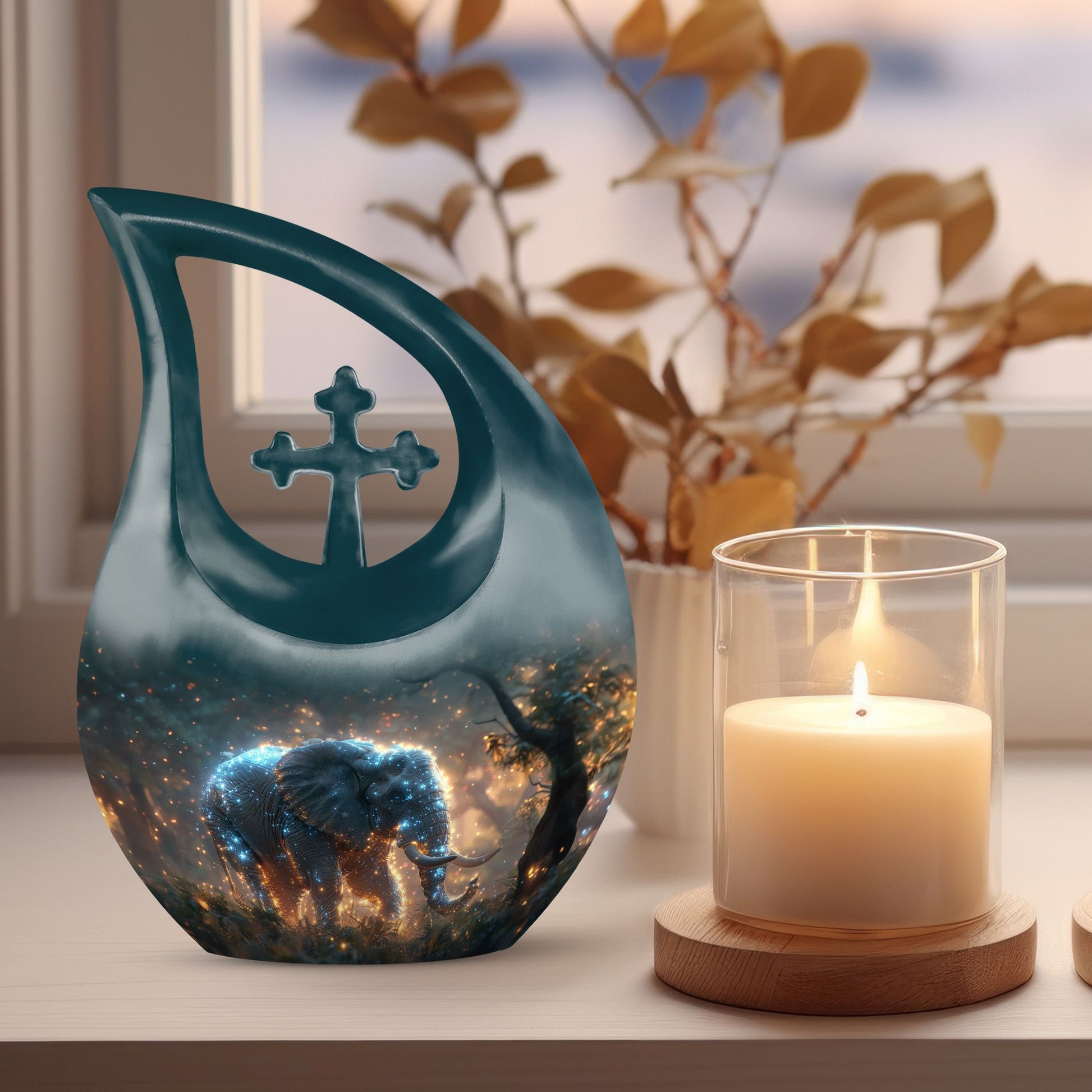 Enchanted Twilight Behemoth Urn, 