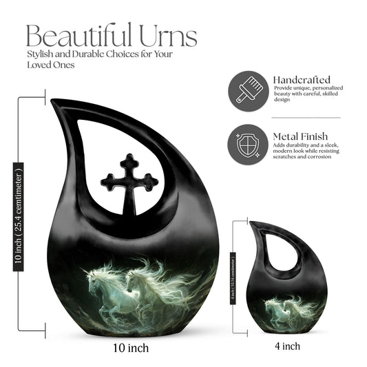 10-inch Mystic Nebula Steeds Urn