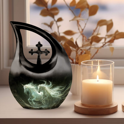 10-inch Mystic Nebula Steeds Urn