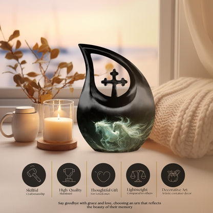 10-inch Mystic Nebula Steeds Urn