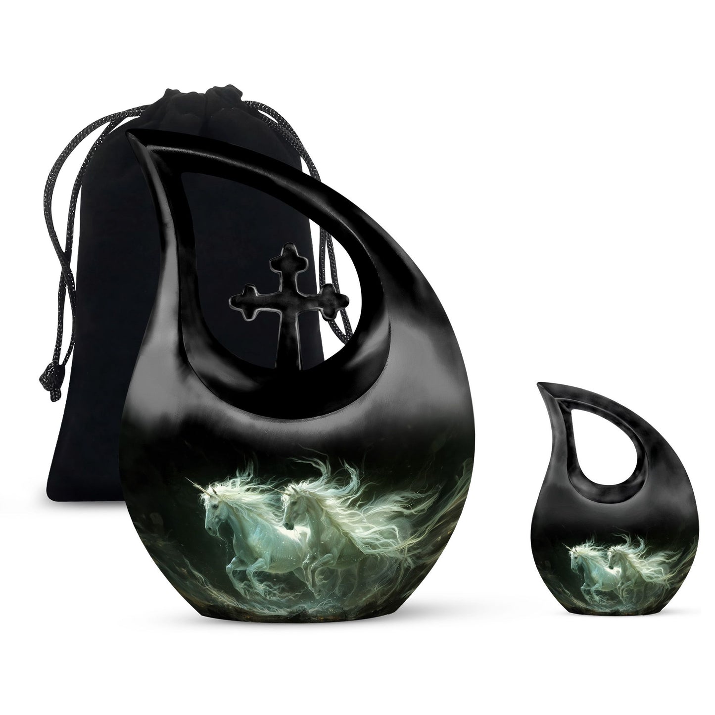 10-inch Mystic Nebula Steeds Urn