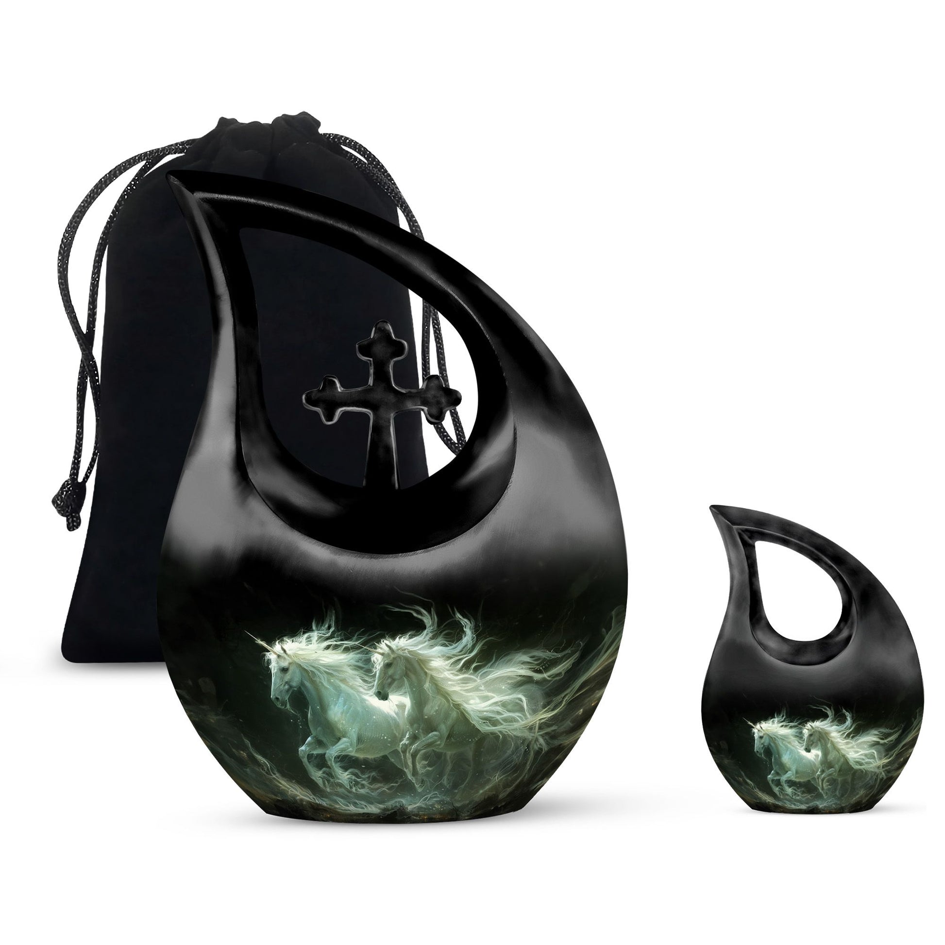10-inch Mystic Nebula Steeds Urn