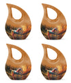 Autumn Magic Horse Cremation Urns For Human Ashes - Funeral Urns For Adult