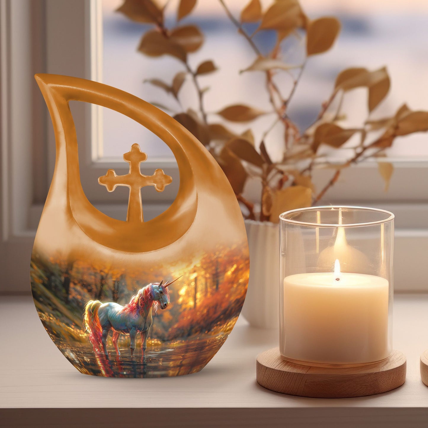 Enchanted Autumn Magic Urn