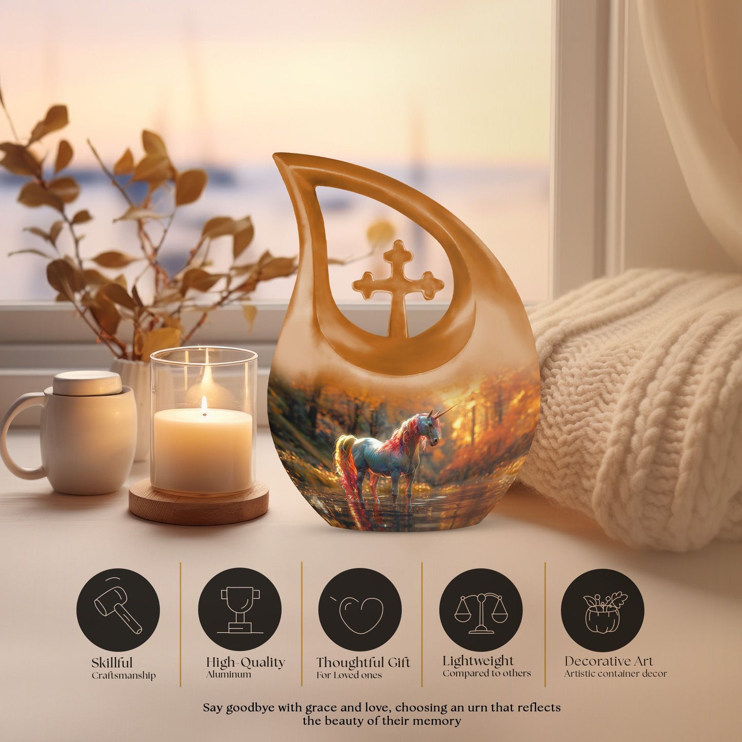 Enchanted Autumn Magic Urn