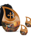 Autumn Magic Horse Cremation Urns For Human Ashes - Funeral Urns For Adult