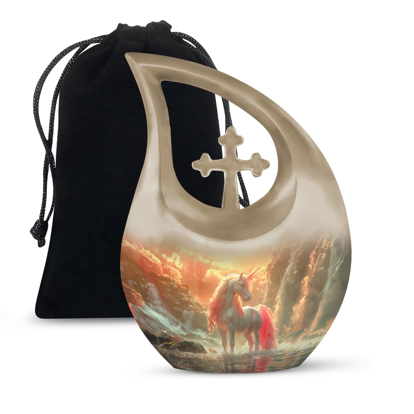 Mystical Dawn Unicorn Urn, 