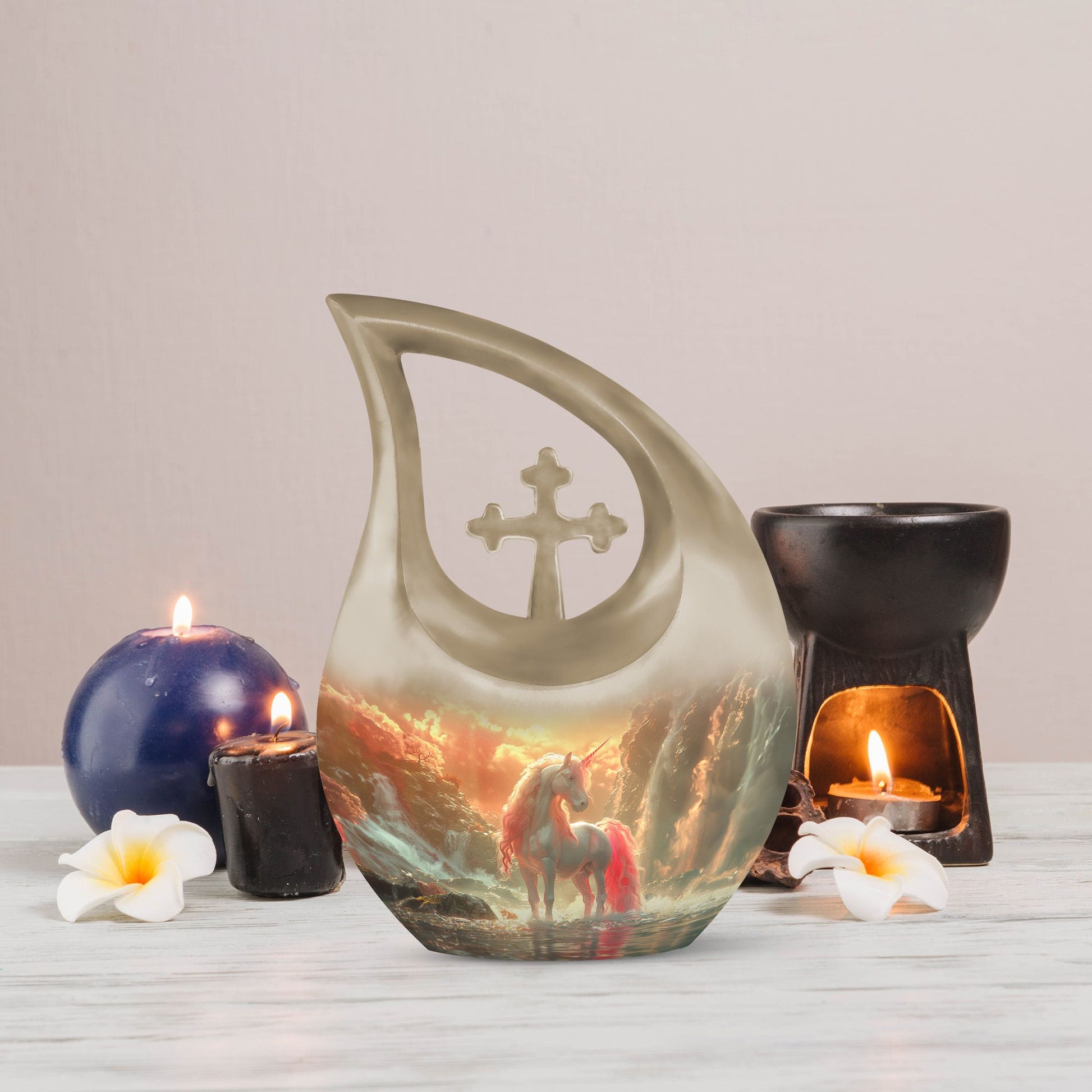 Mystical Dawn Unicorn Urn, 
