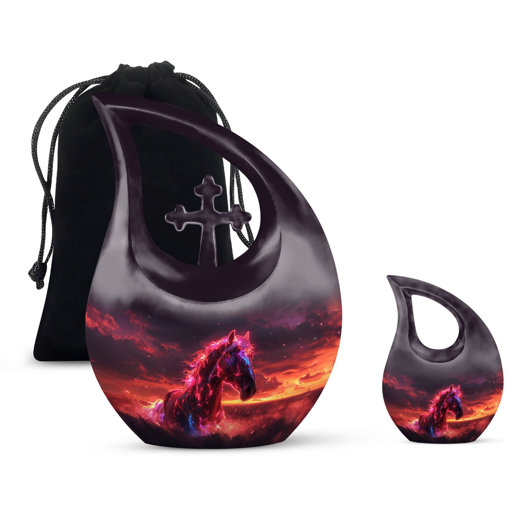 Twilight Vigor Cremation Urns For Human Ashes - Urn Keepsake Set