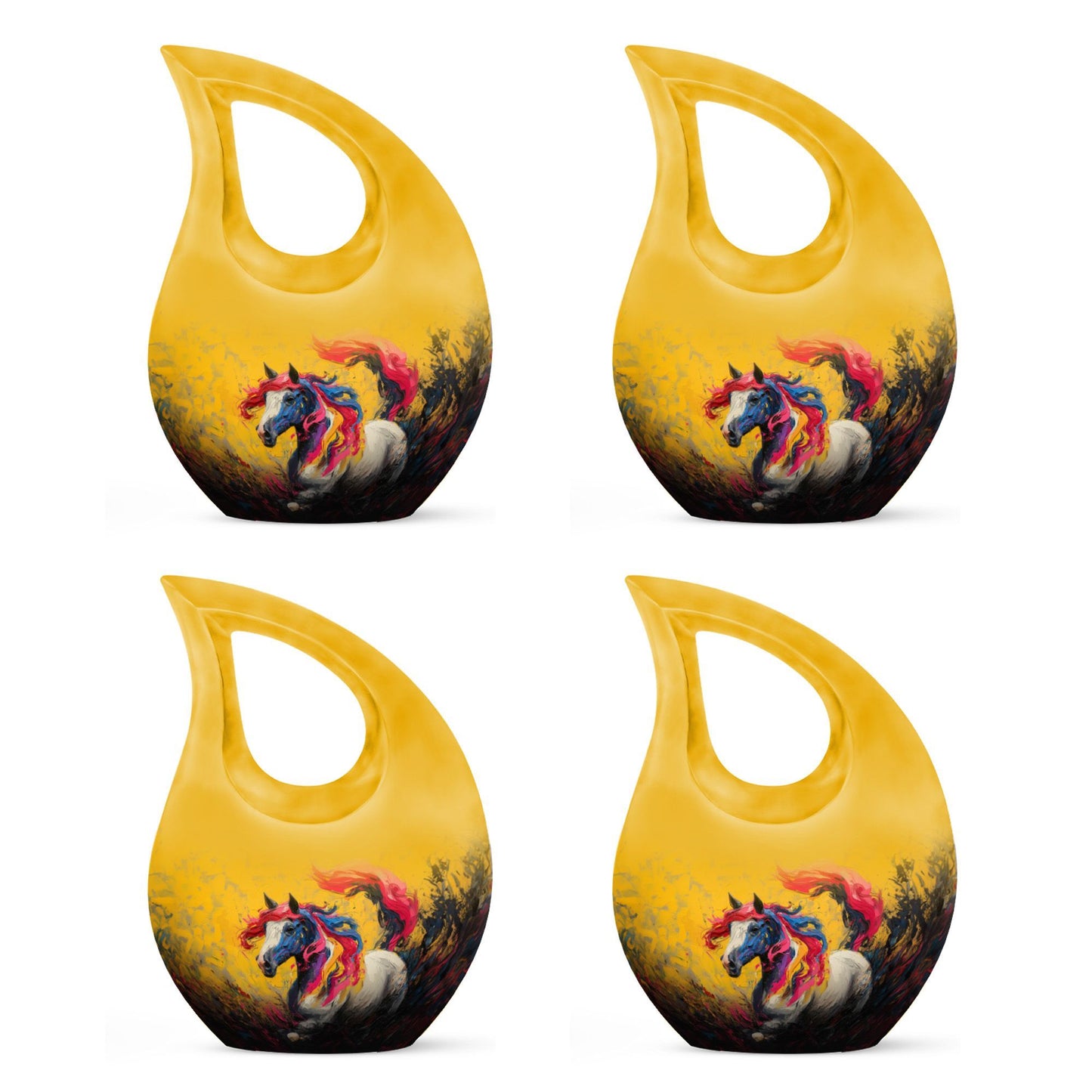 Colorful Cross Drop Essence Urn 