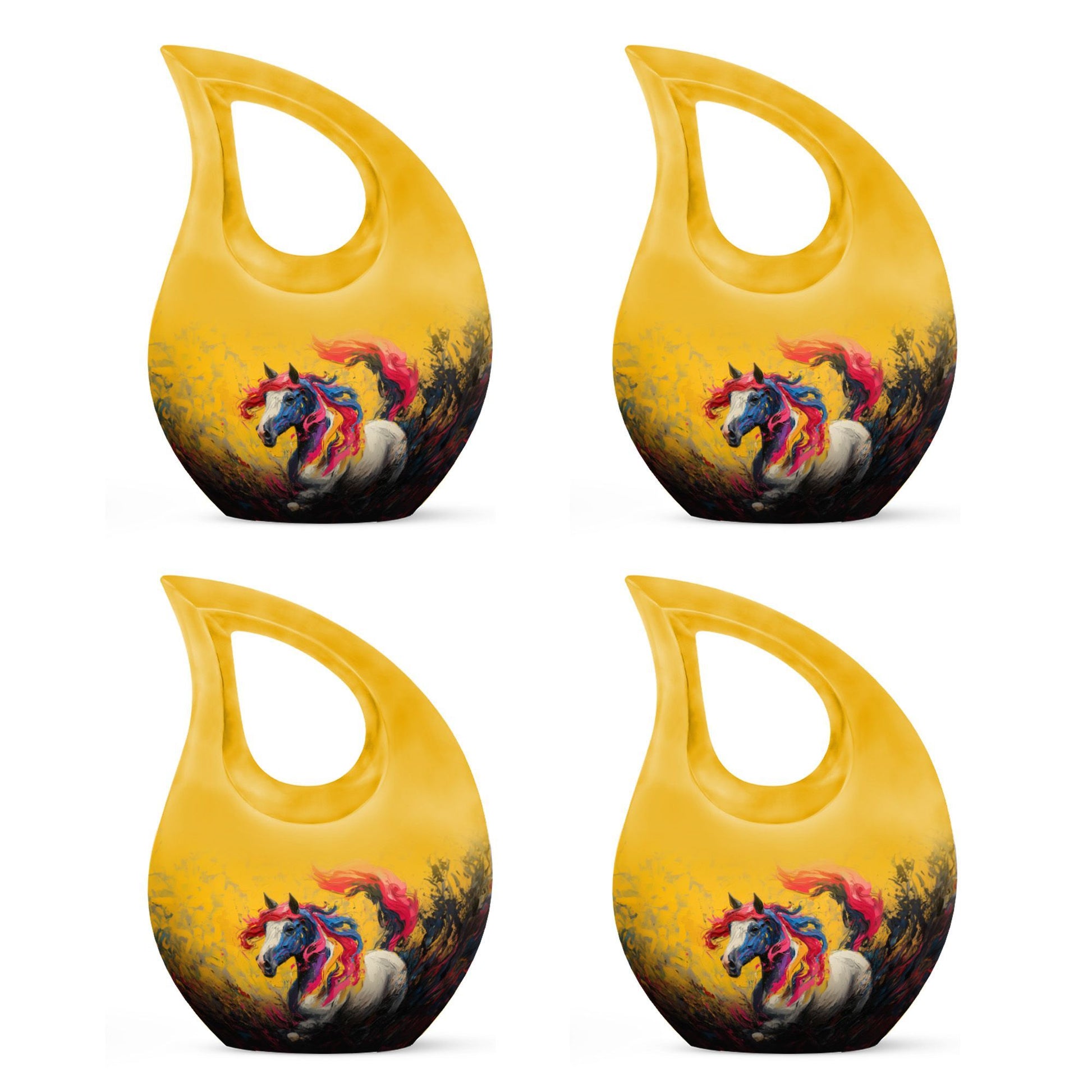Colorful Cross Drop Essence Urn 