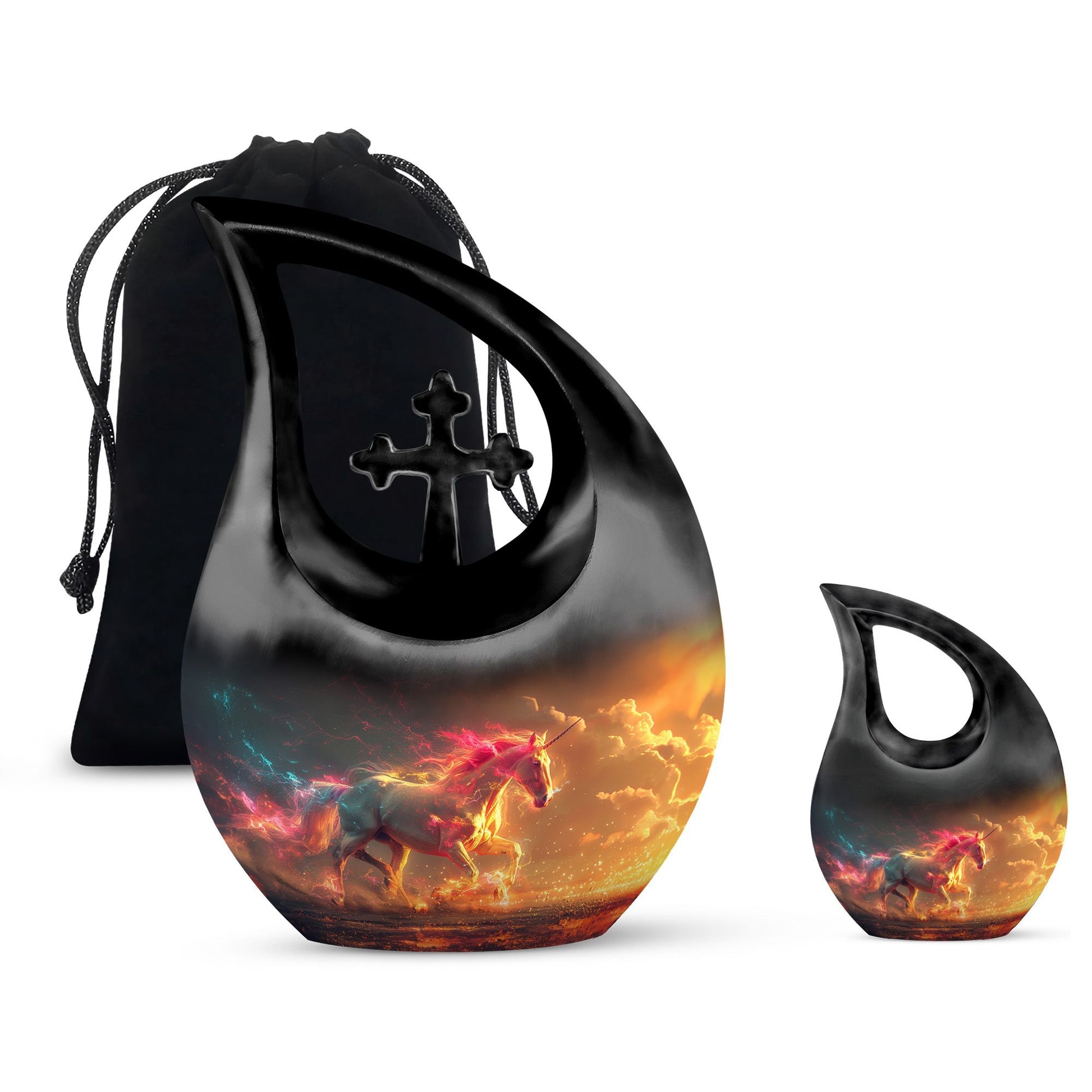 Unicorn Cremation Urns For Human Ashes - Urn For Men & Women