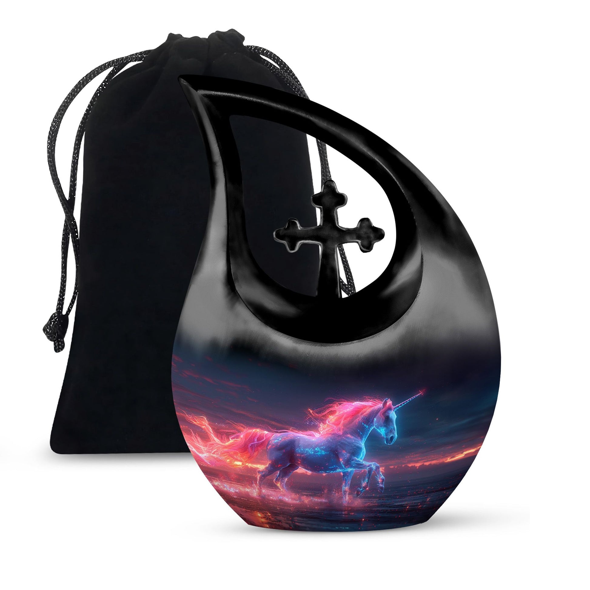 Neon Mirage Cremation Urn For Human Ashes - Urns For Women & Men