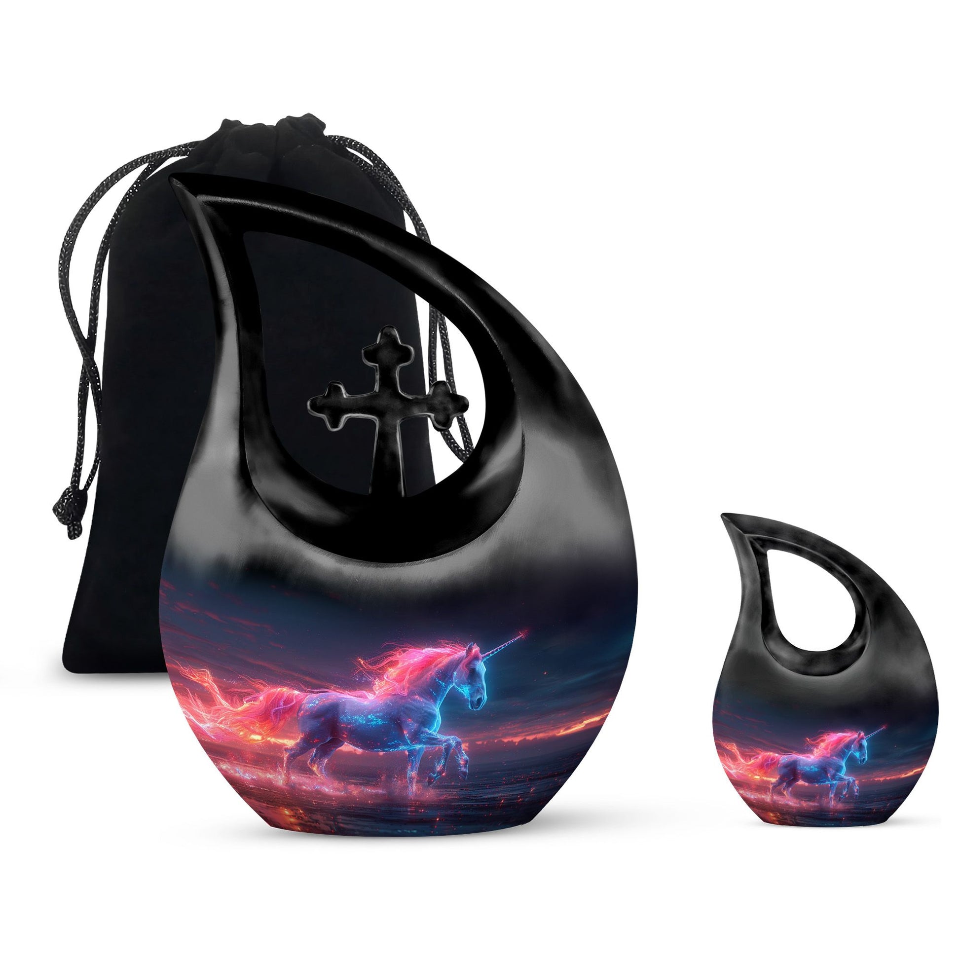Neon Mirage Cremation Urn For Human Ashes - Urns For Women & Men