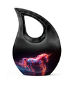 Cosmic Unicorn Cremation Urns For Human Ashes - Funeral Urn For Adult