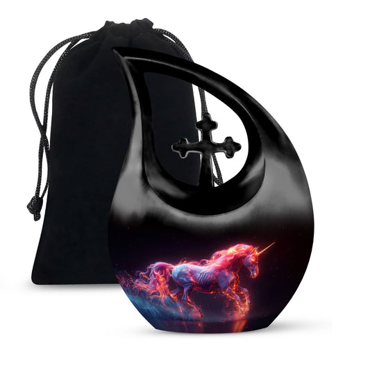 10-inch Cosmic Flame Urn 