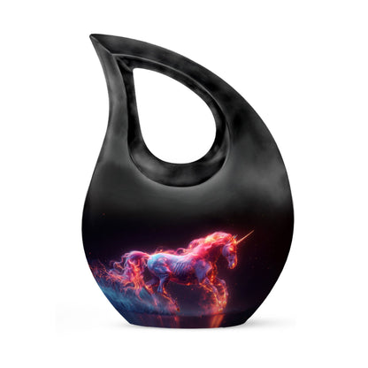 10-inch Cosmic Flame Urn 