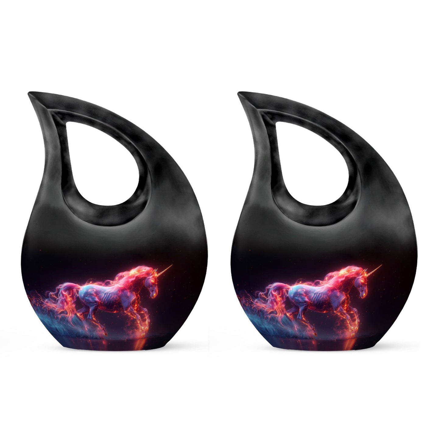 10-inch Cosmic Flame Urn 