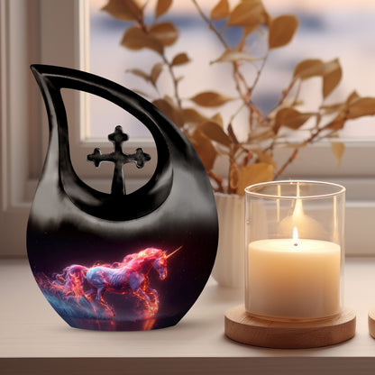 10-inch Cosmic Flame Urn 