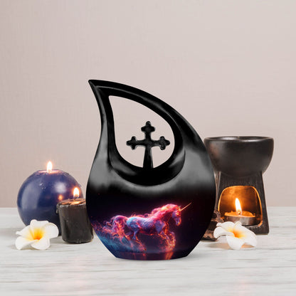 10-inch Cosmic Flame Urn 