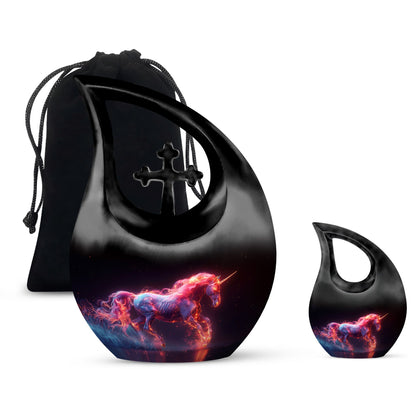 10-inch Cosmic Flame Urn 