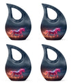 Sparkling Unicorn Cremation Urns Large & Small Combo For Women & Men