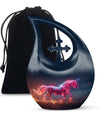 Sparkling Unicorn Cremation Urns Large & Small Combo For Women & Men