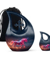 Sparkling Unicorn Cremation Urns Large & Small Combo For Women & Men