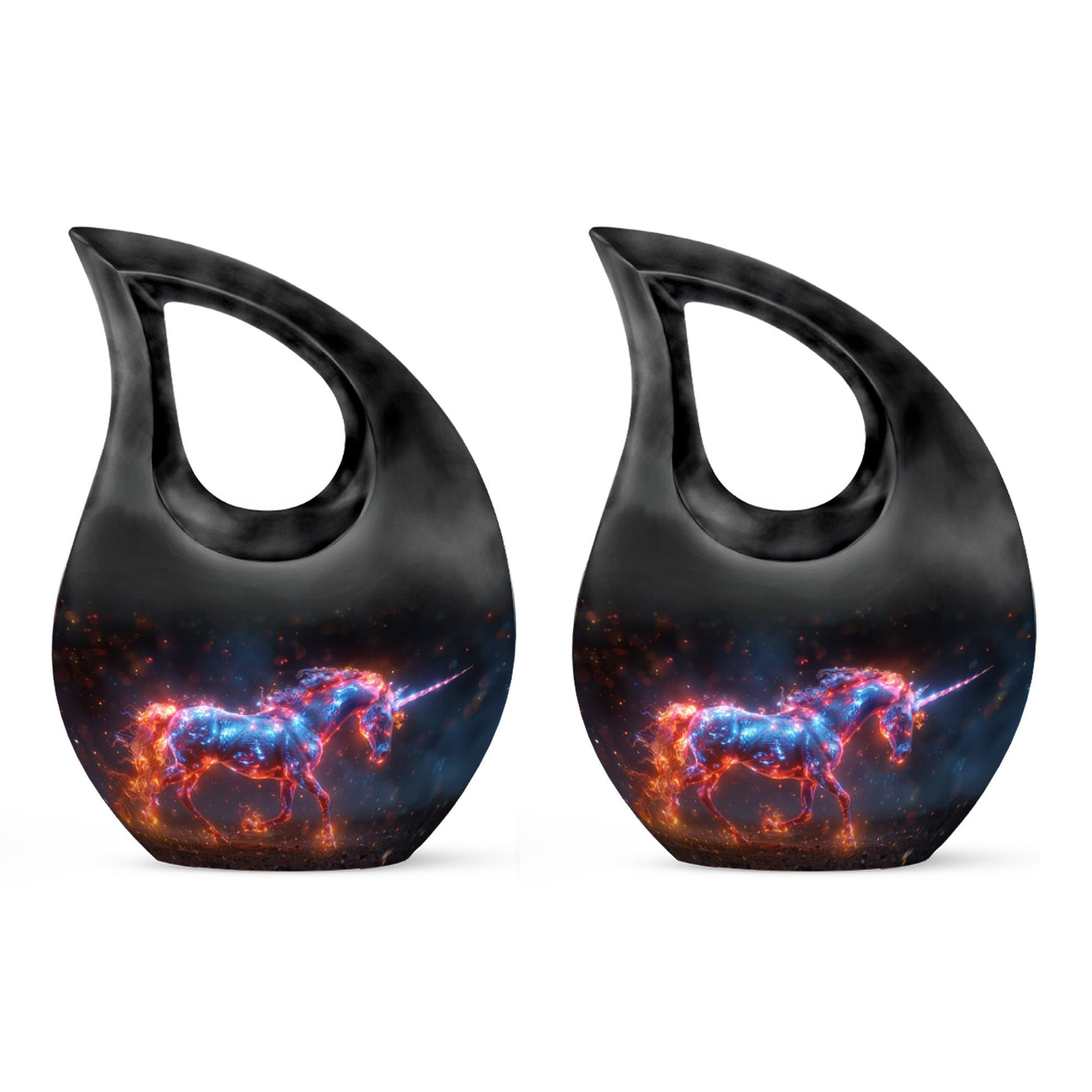 Supernova Steed Urn, a 10-inch memorial urn 