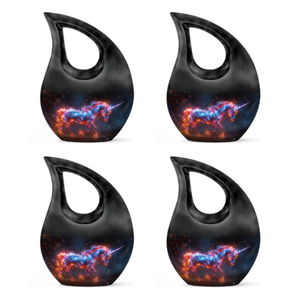 Supernova Steed Urn, a 10-inch memorial urn 