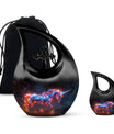 Supernova Steed Unicorn Cremation Urns For Human Ashes - Funeral Urn