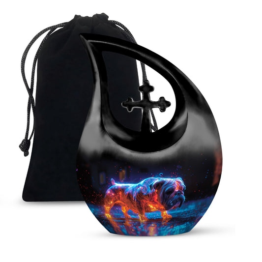 10-inch Lava Paws Urn 