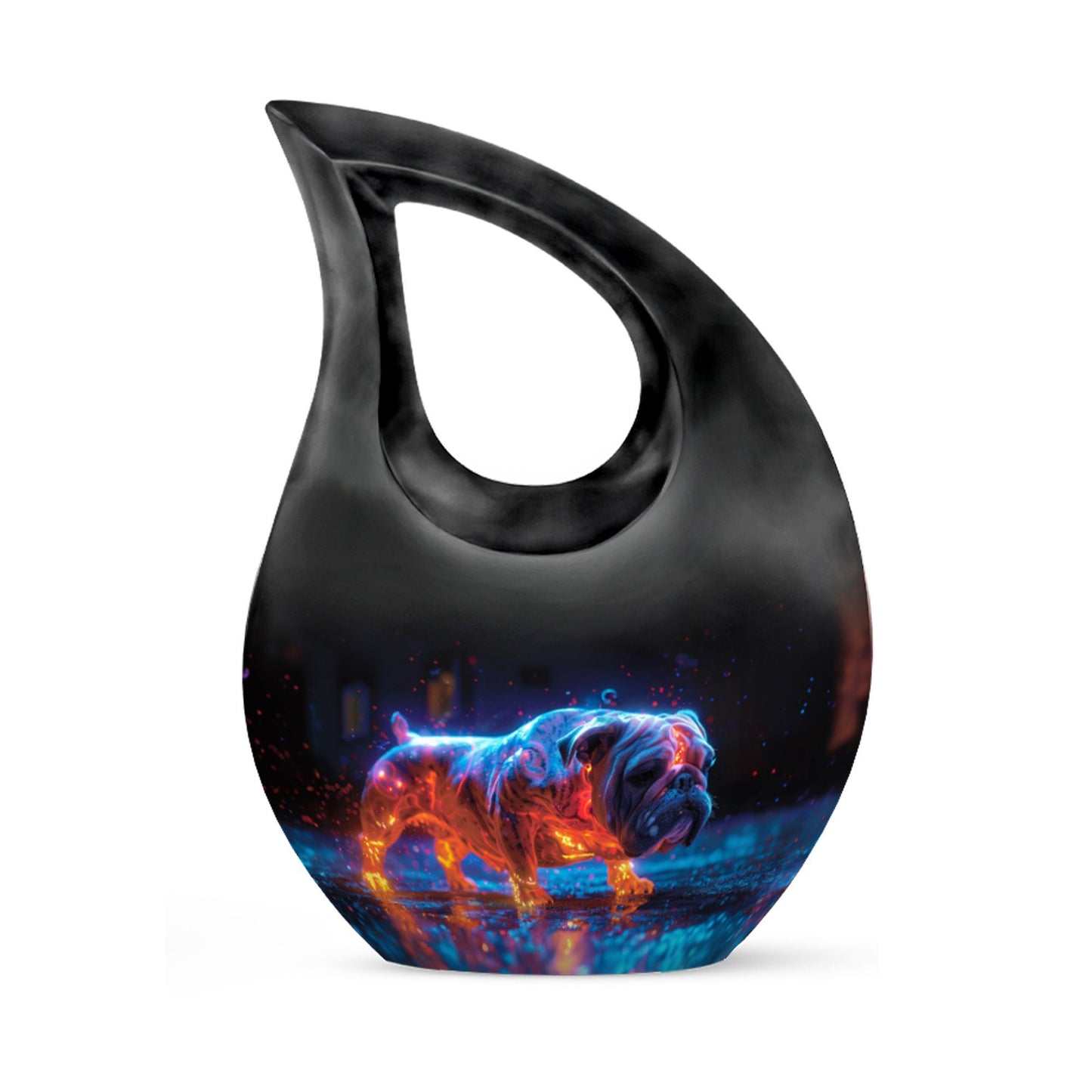 10-inch Lava Paws Urn 