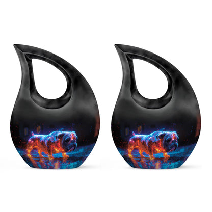 10-inch Lava Paws Urn 