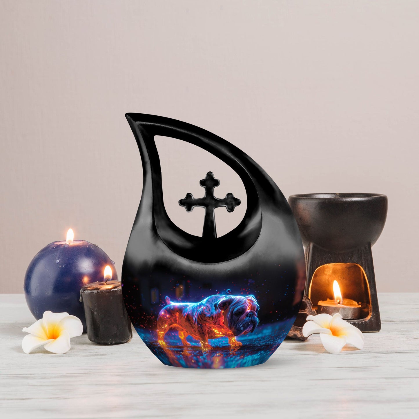 10-inch Lava Paws Urn 