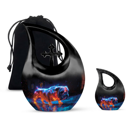 10-inch Lava Paws Urn 