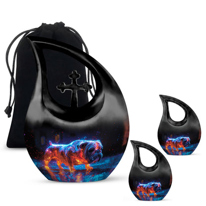 10-inch Lava Paws Urn 