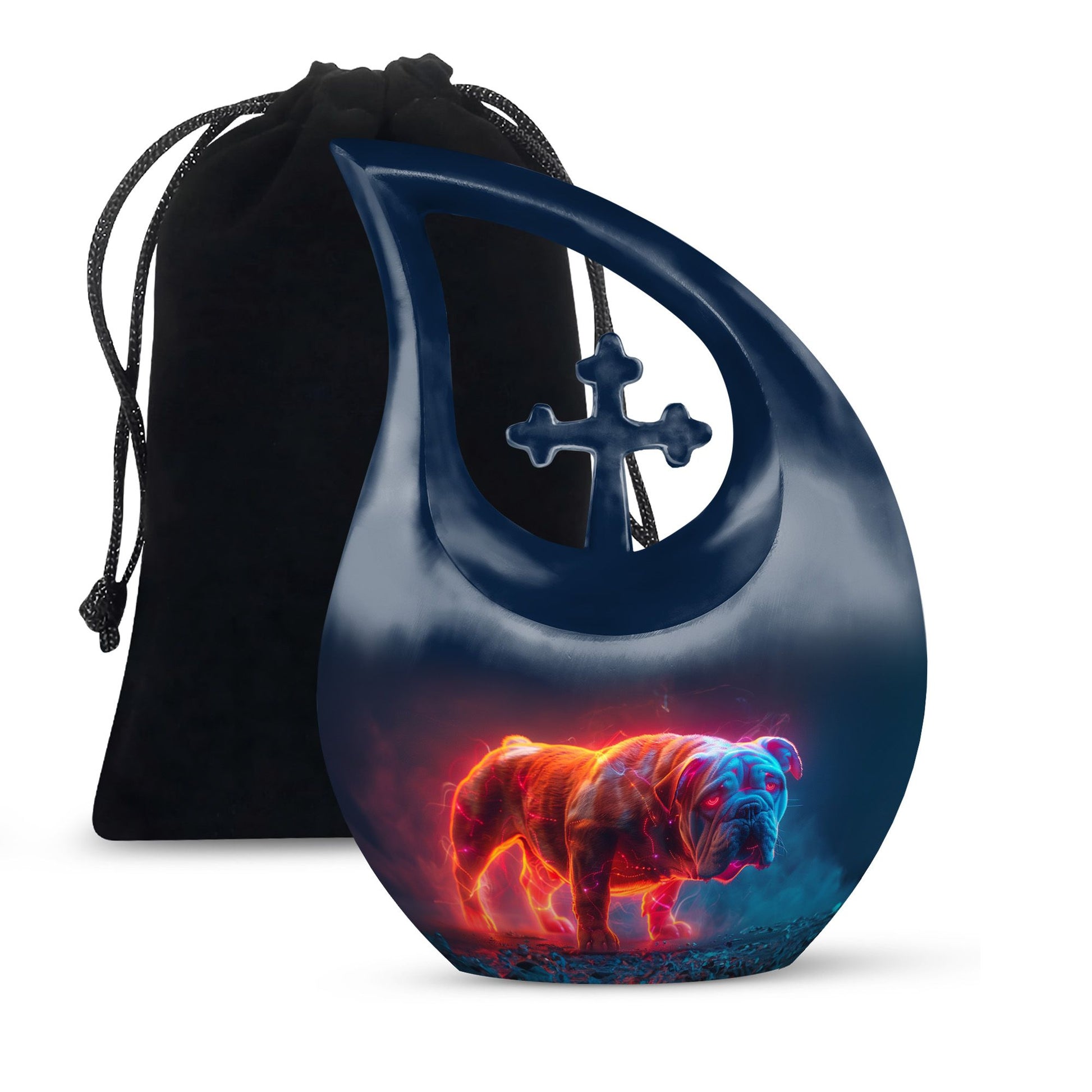 Bulldog Cremation Urns For Human Ashes - Cremation Urn For Men