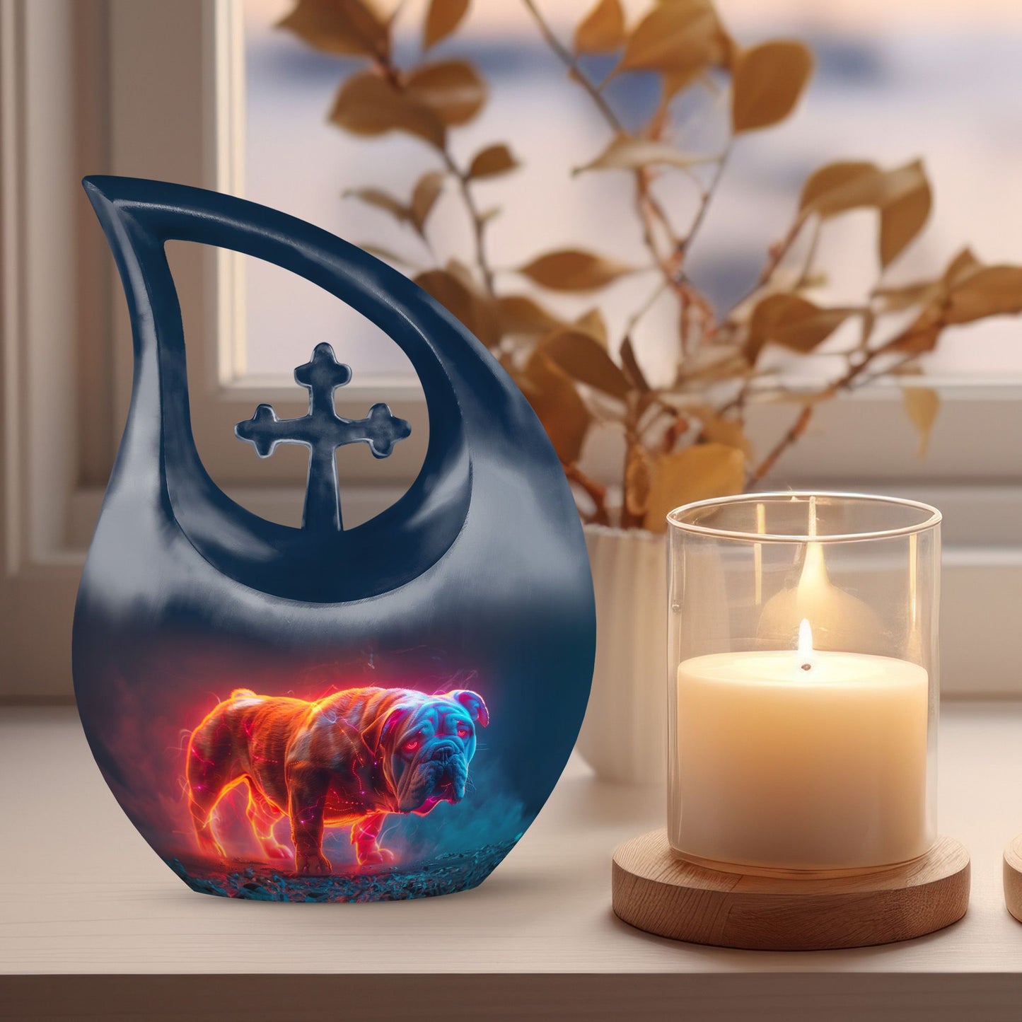 10-inch Canine Combustion Urn 