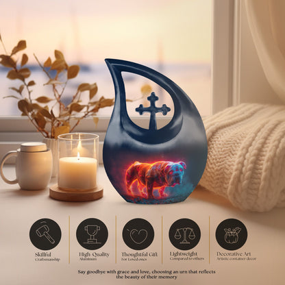 10-inch Canine Combustion Urn 